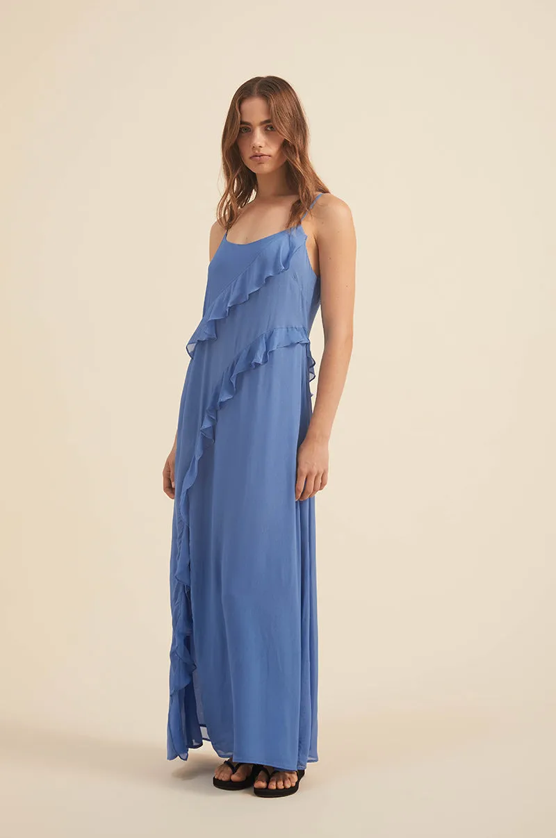 AELIA Maxi Dress - cerulean