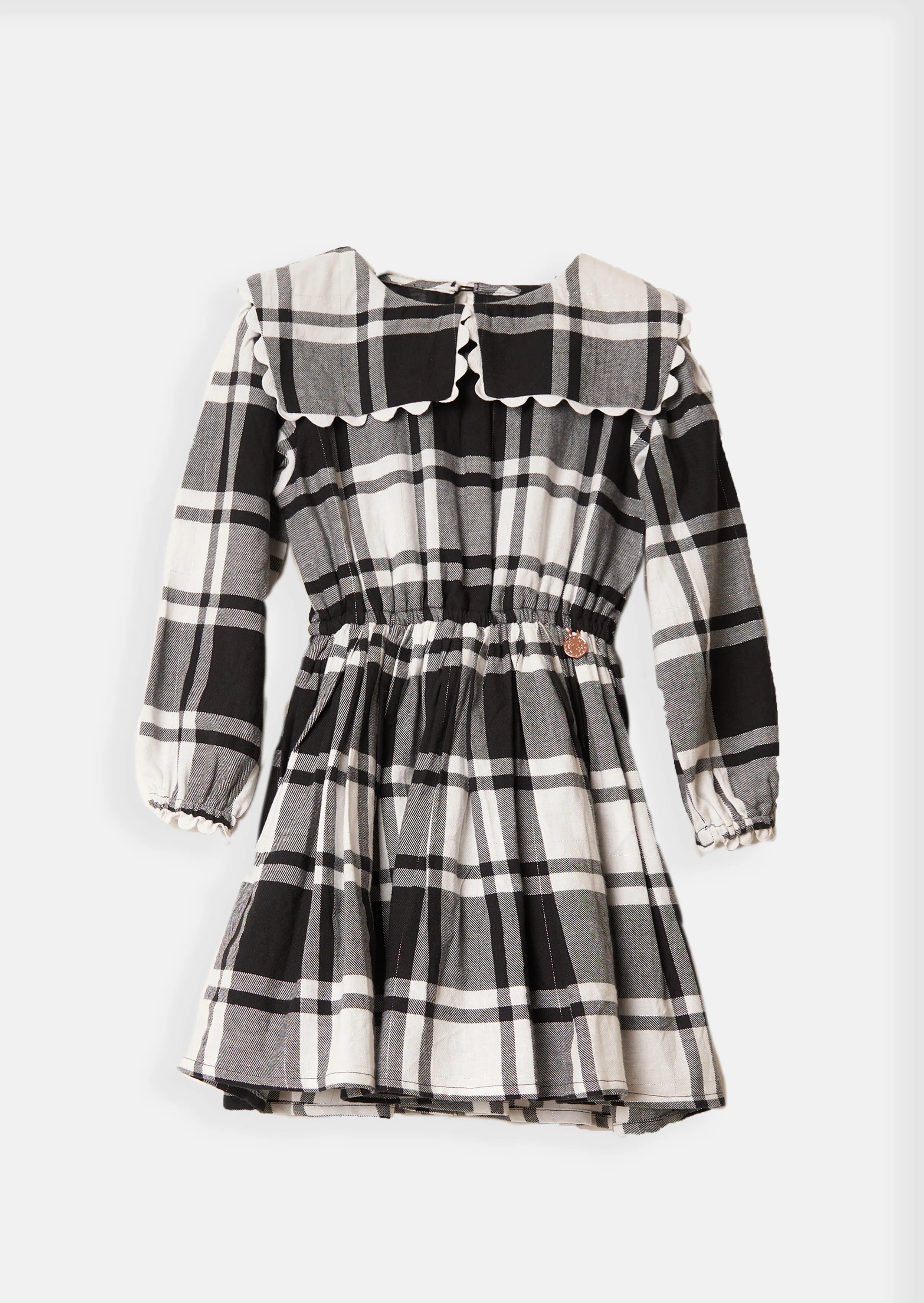 Ashley Collared Check Dress