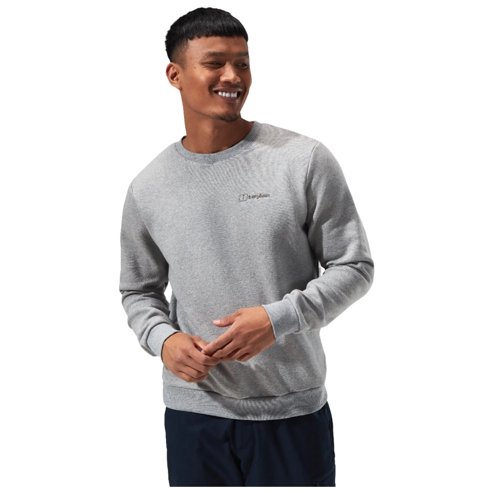 Berghaus Mens Logo Crew Neck Sweatshirt