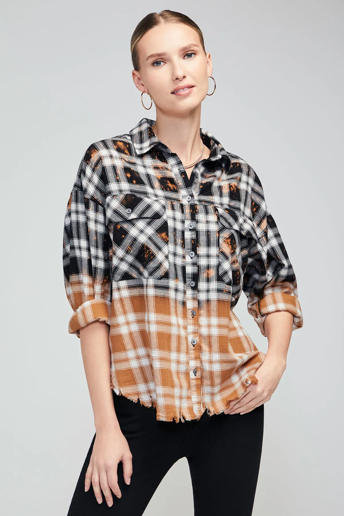 Blackwatch Plaid Utility Flannel | Blackwatch Plaid