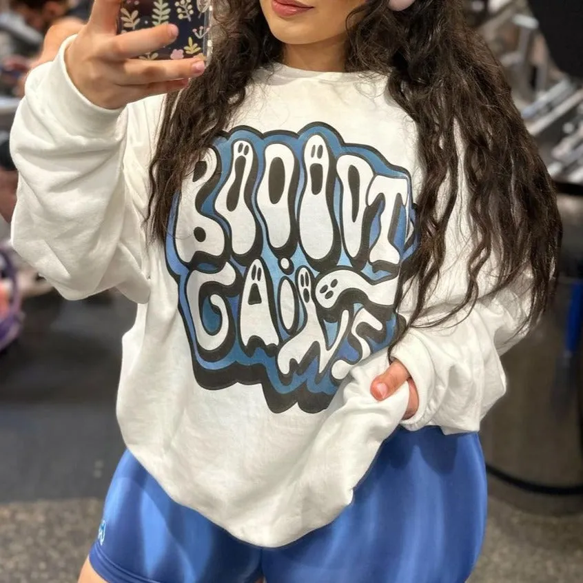 BOOOTY GAINS CREWNECK