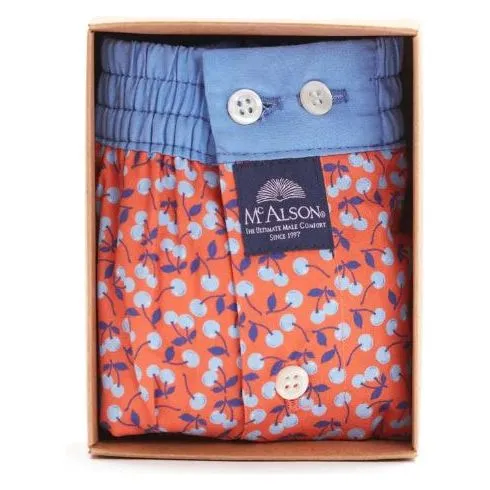 BOXER SHORT Cherries orange