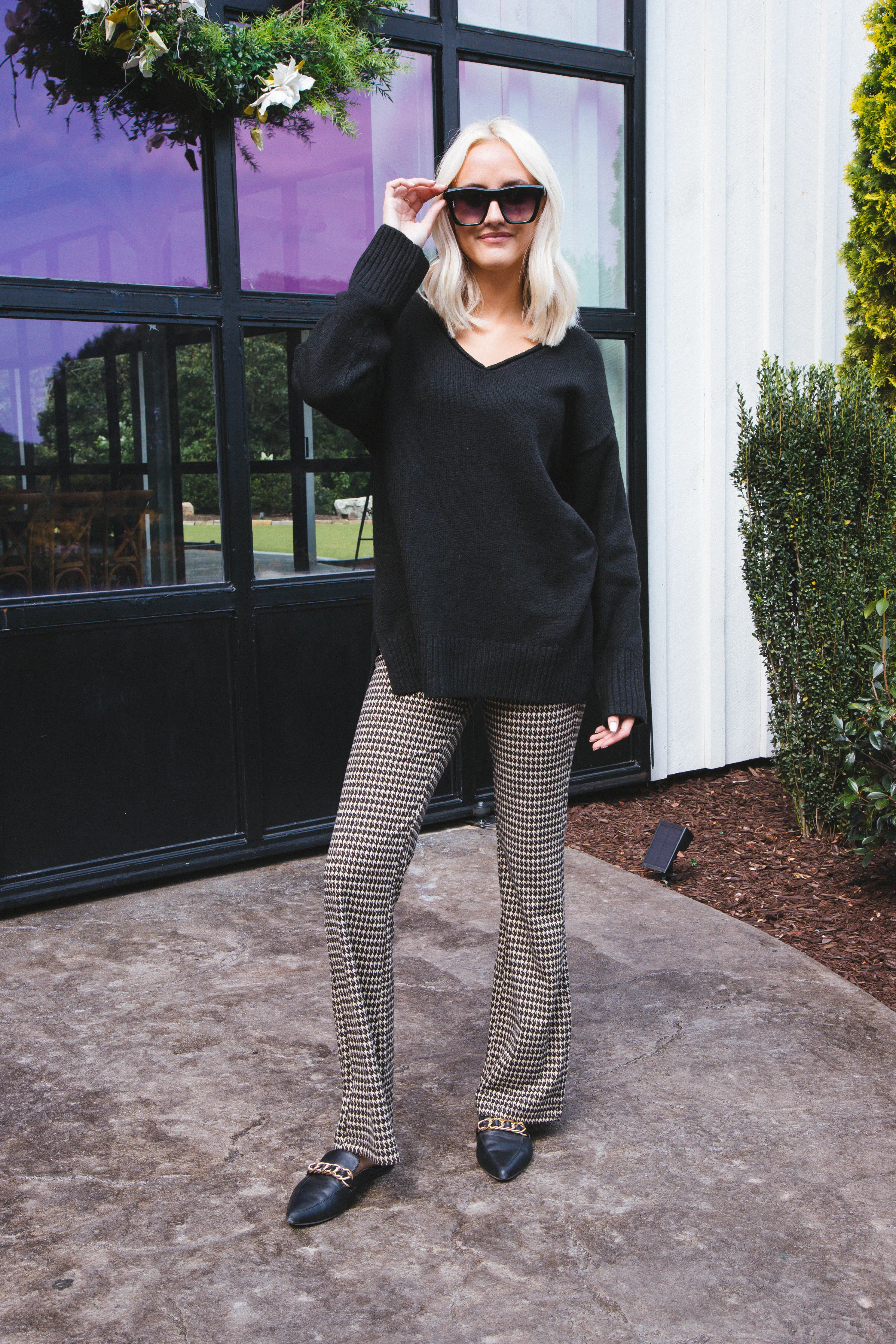 Casual Cozy V-Neck Sweater, Black | Sanctuary