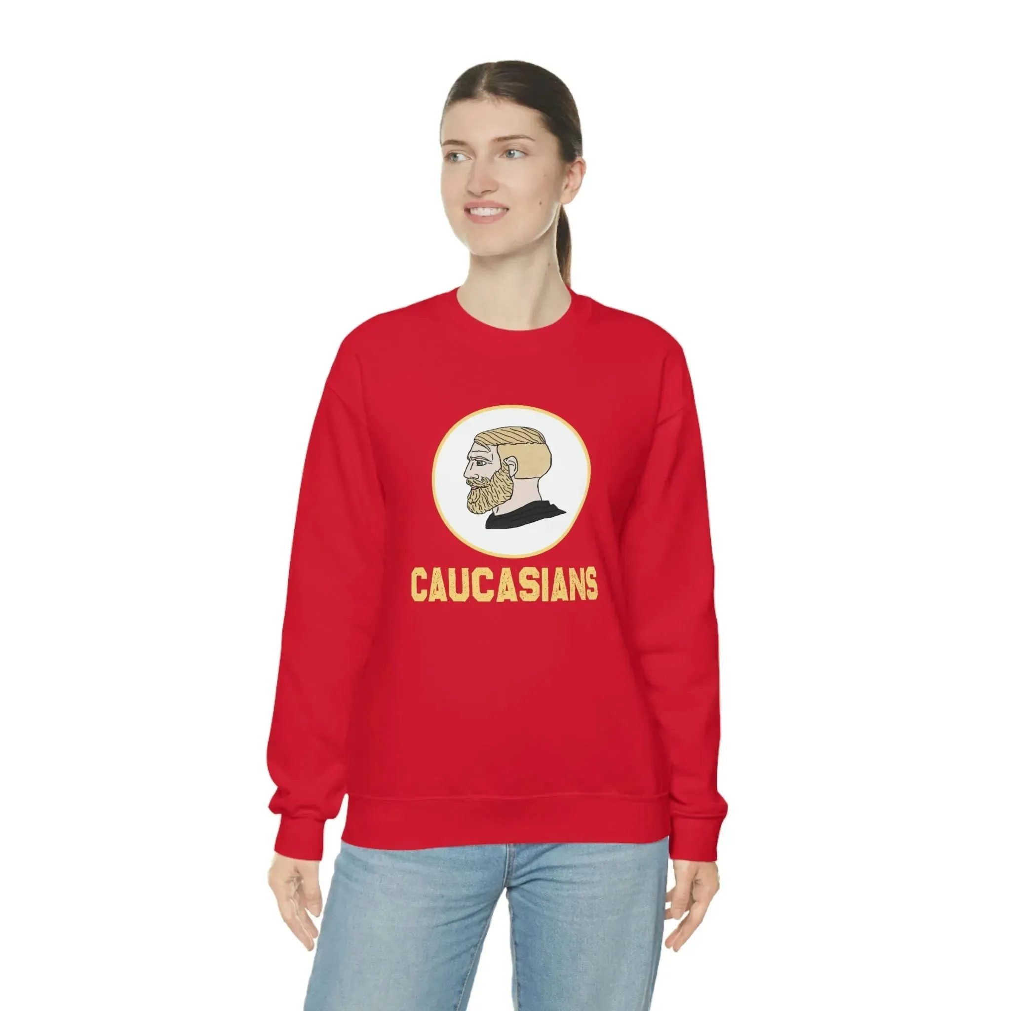 Caucasians Crewneck Sweatshirt