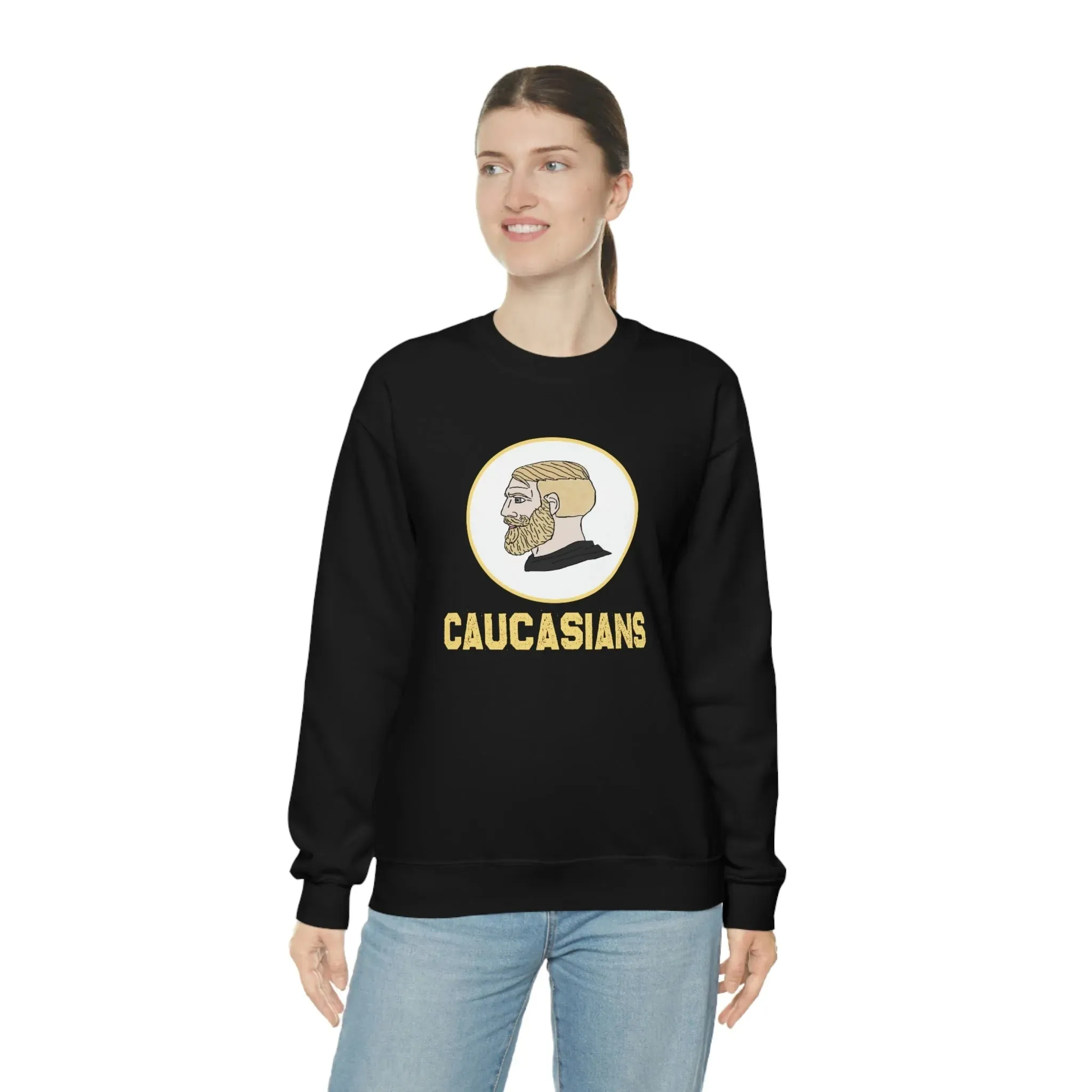 Caucasians Crewneck Sweatshirt