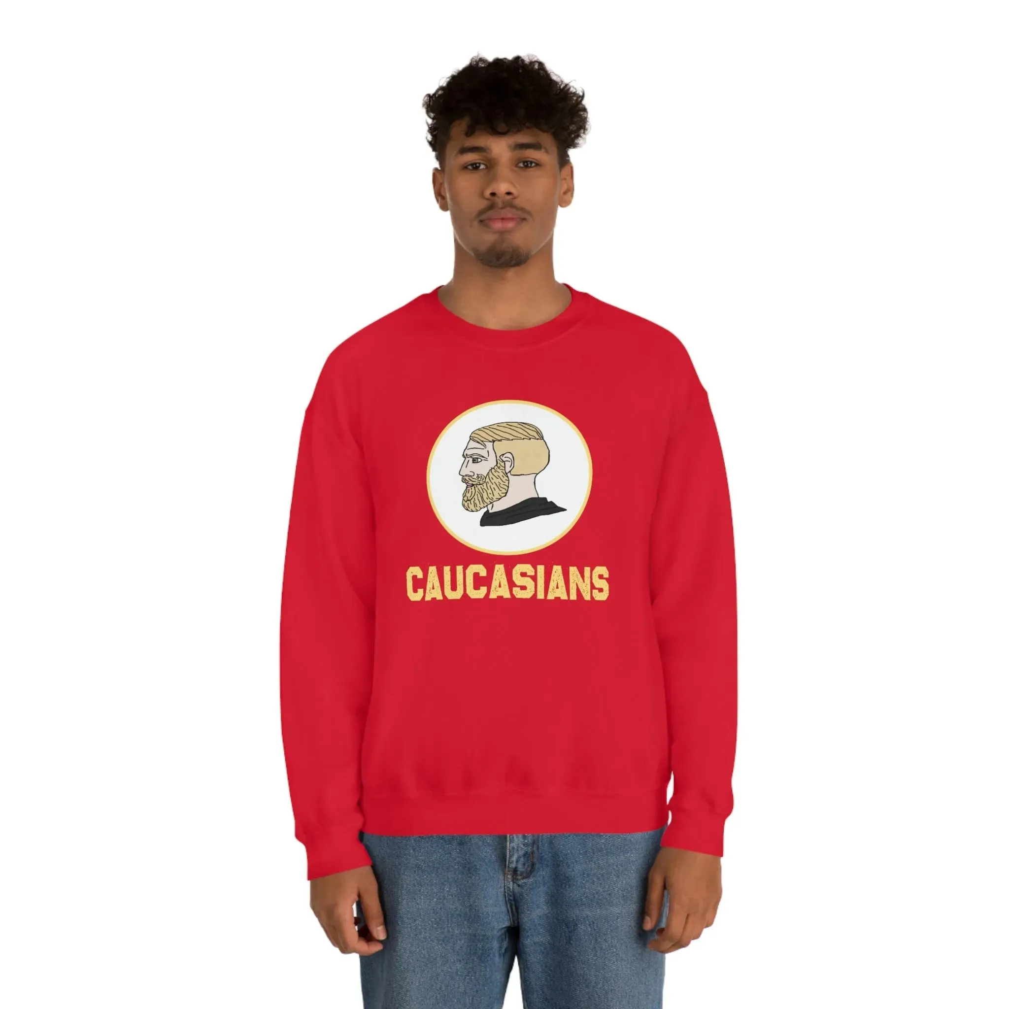 Caucasians Crewneck Sweatshirt