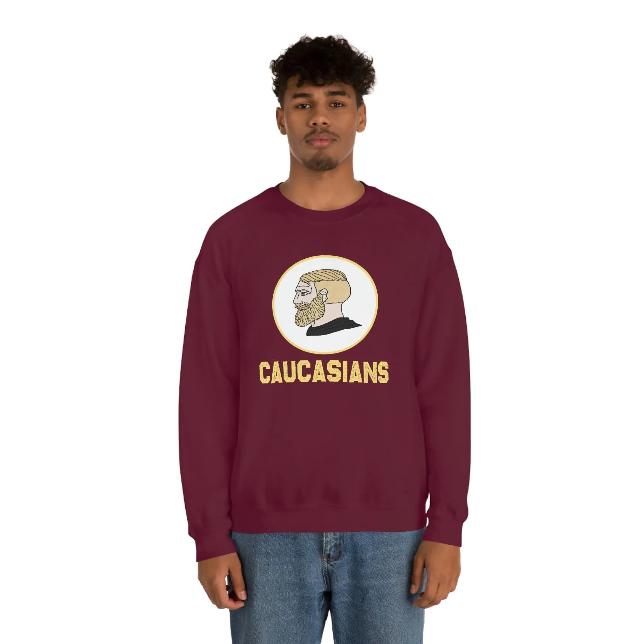 Caucasians Crewneck Sweatshirt