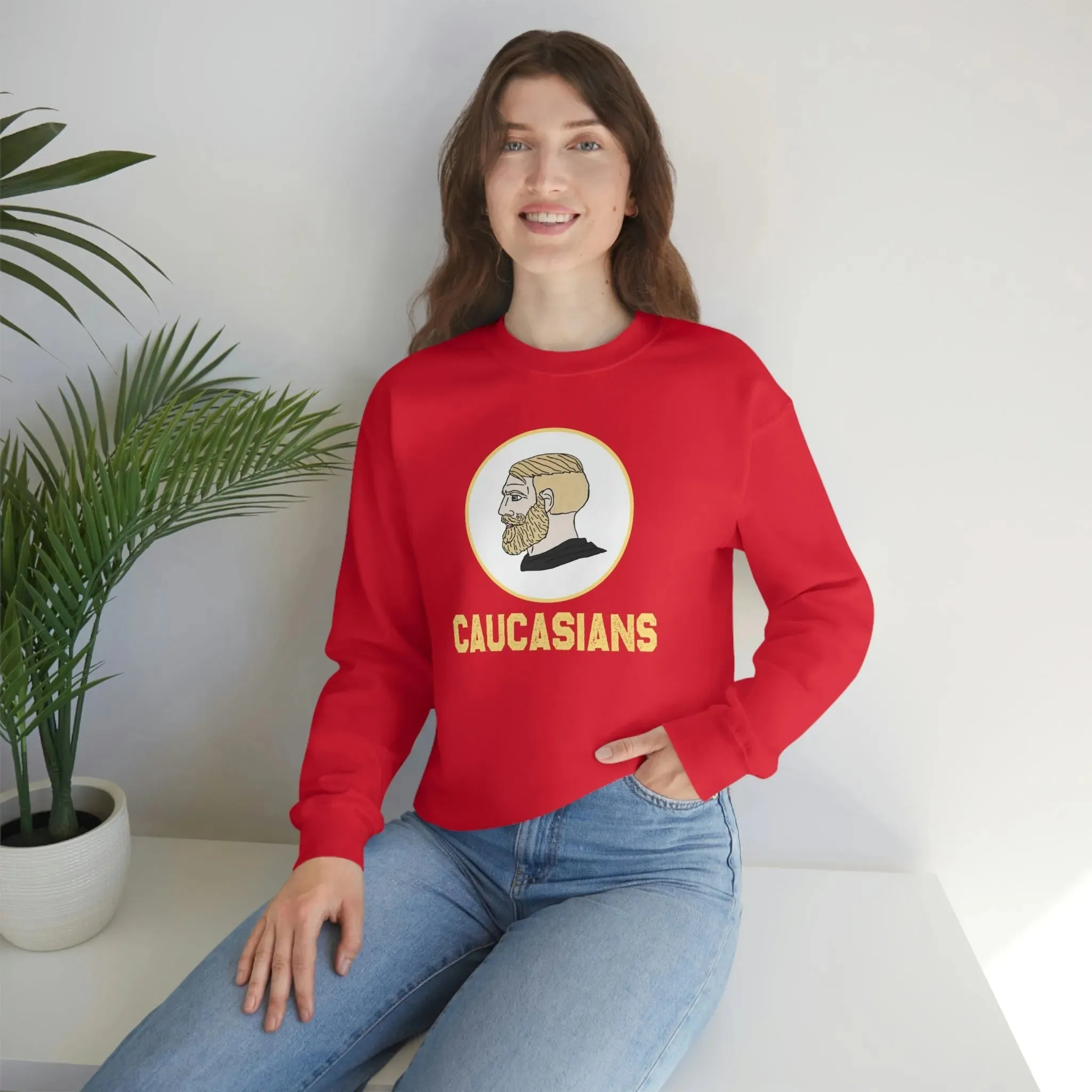 Caucasians Crewneck Sweatshirt