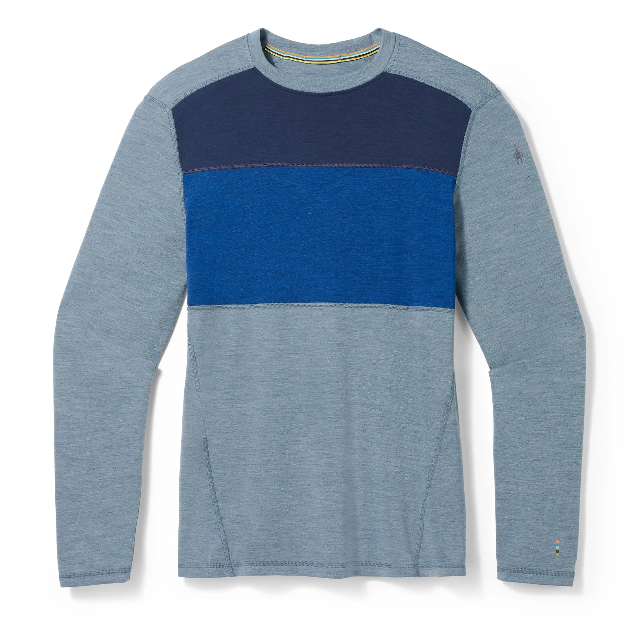 Classic Thermal Merino Base Layer Colorblock Crew Men's