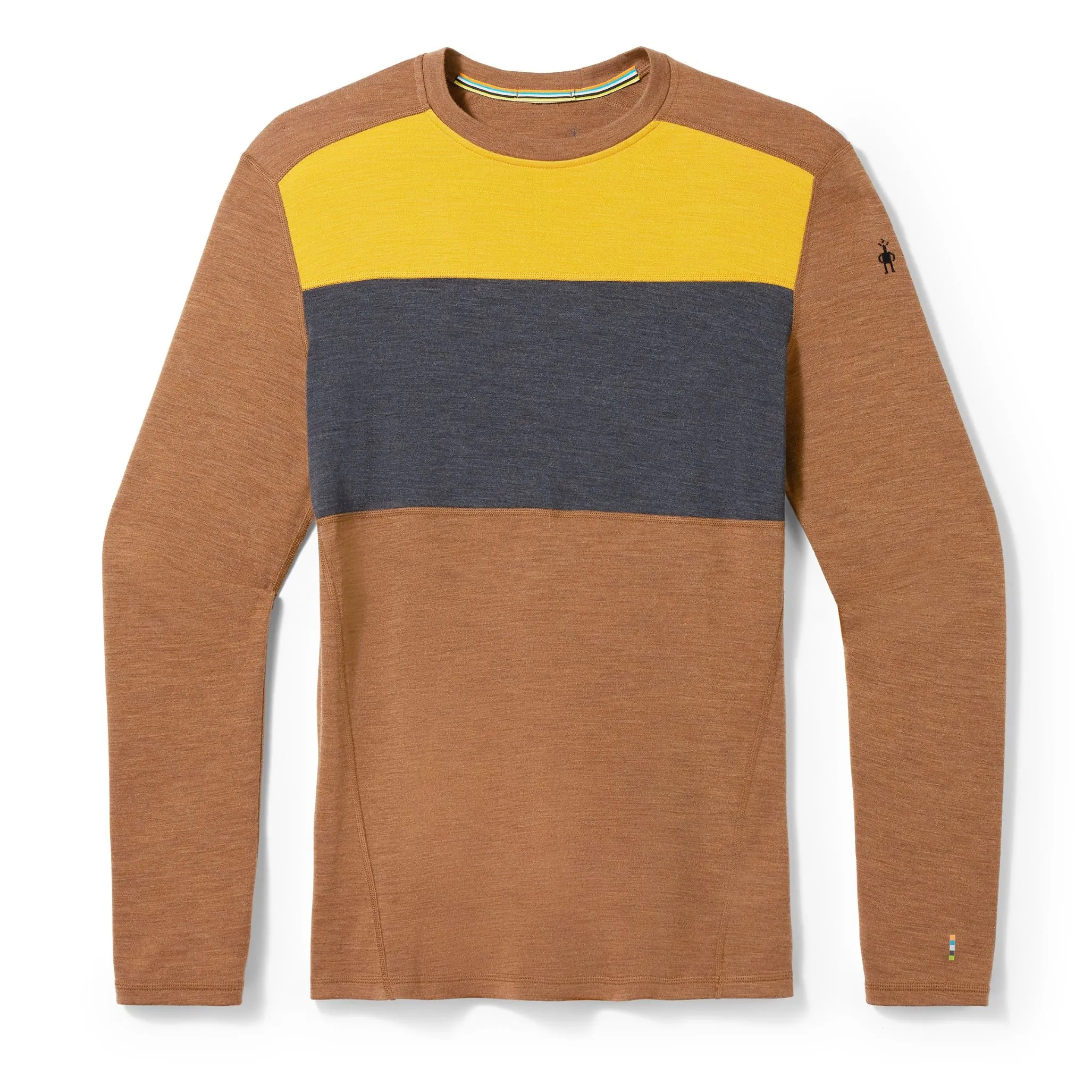 Classic Thermal Merino Base Layer Colorblock Crew Men's