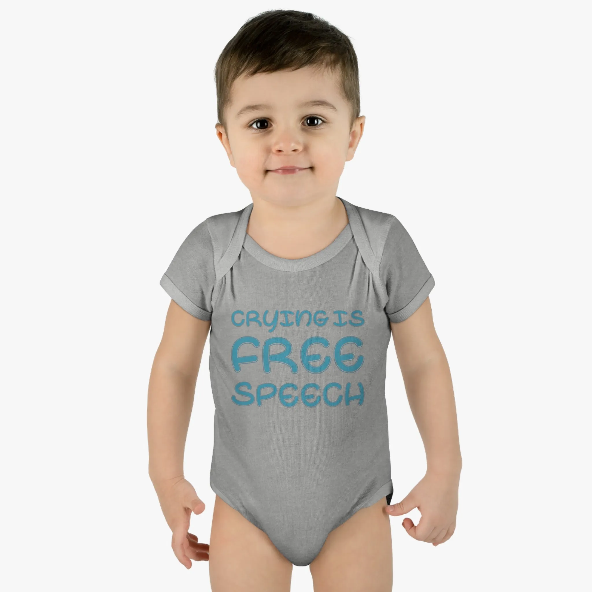 Crying is Free Speech Onesie