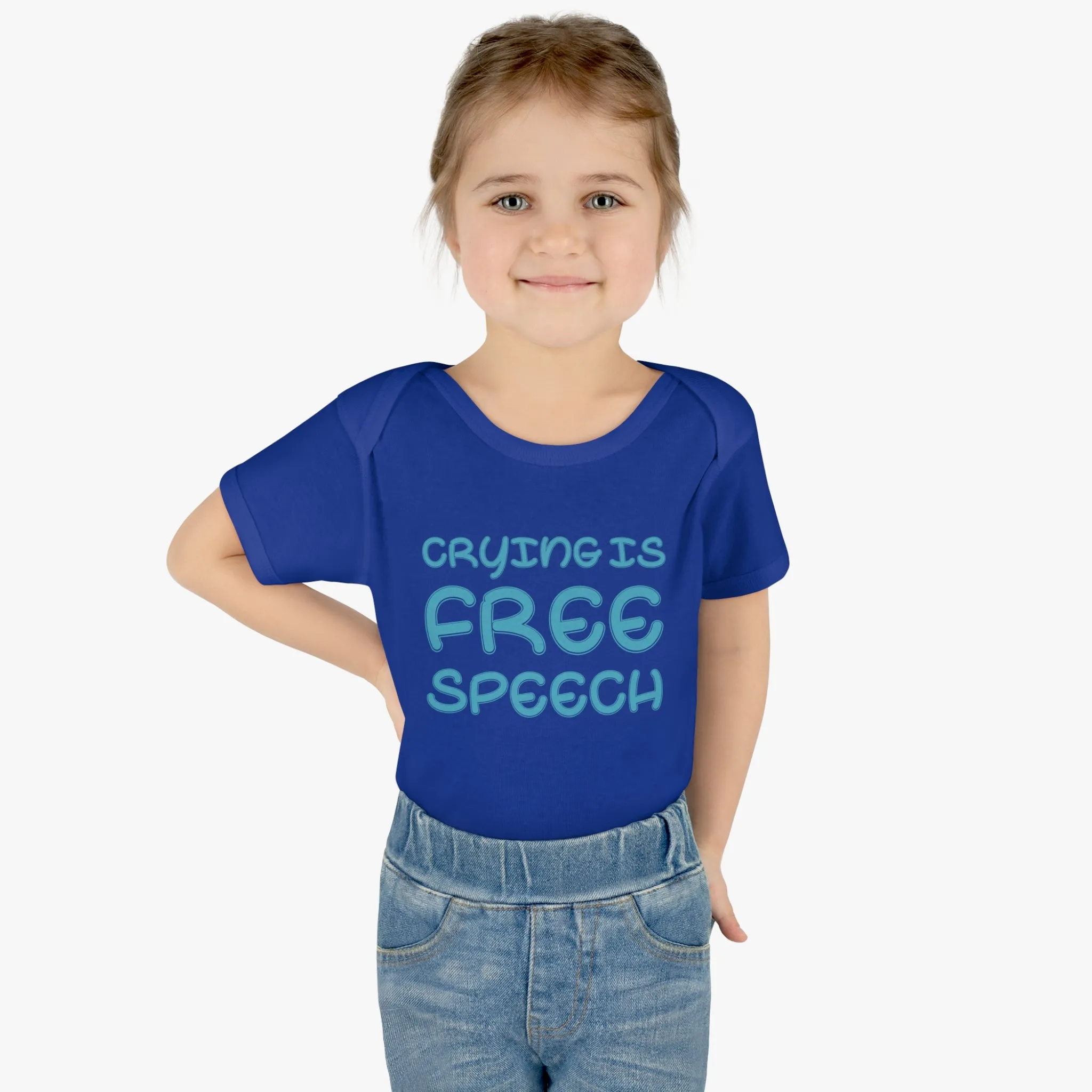 Crying is Free Speech Onesie