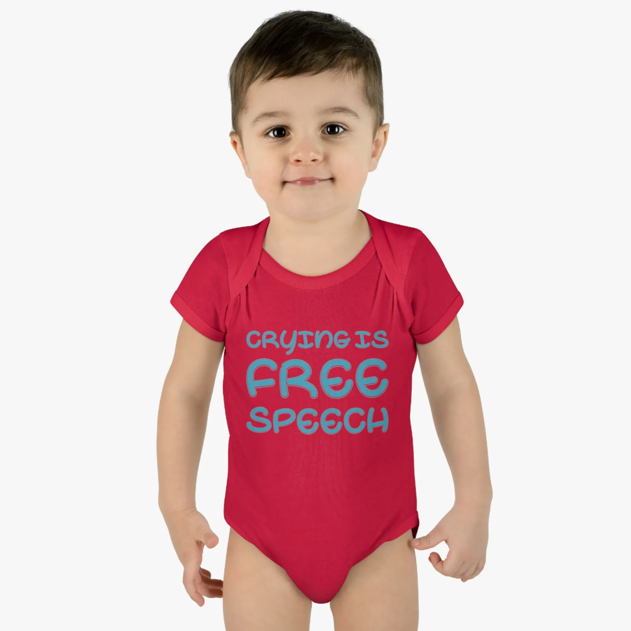 Crying is Free Speech Onesie