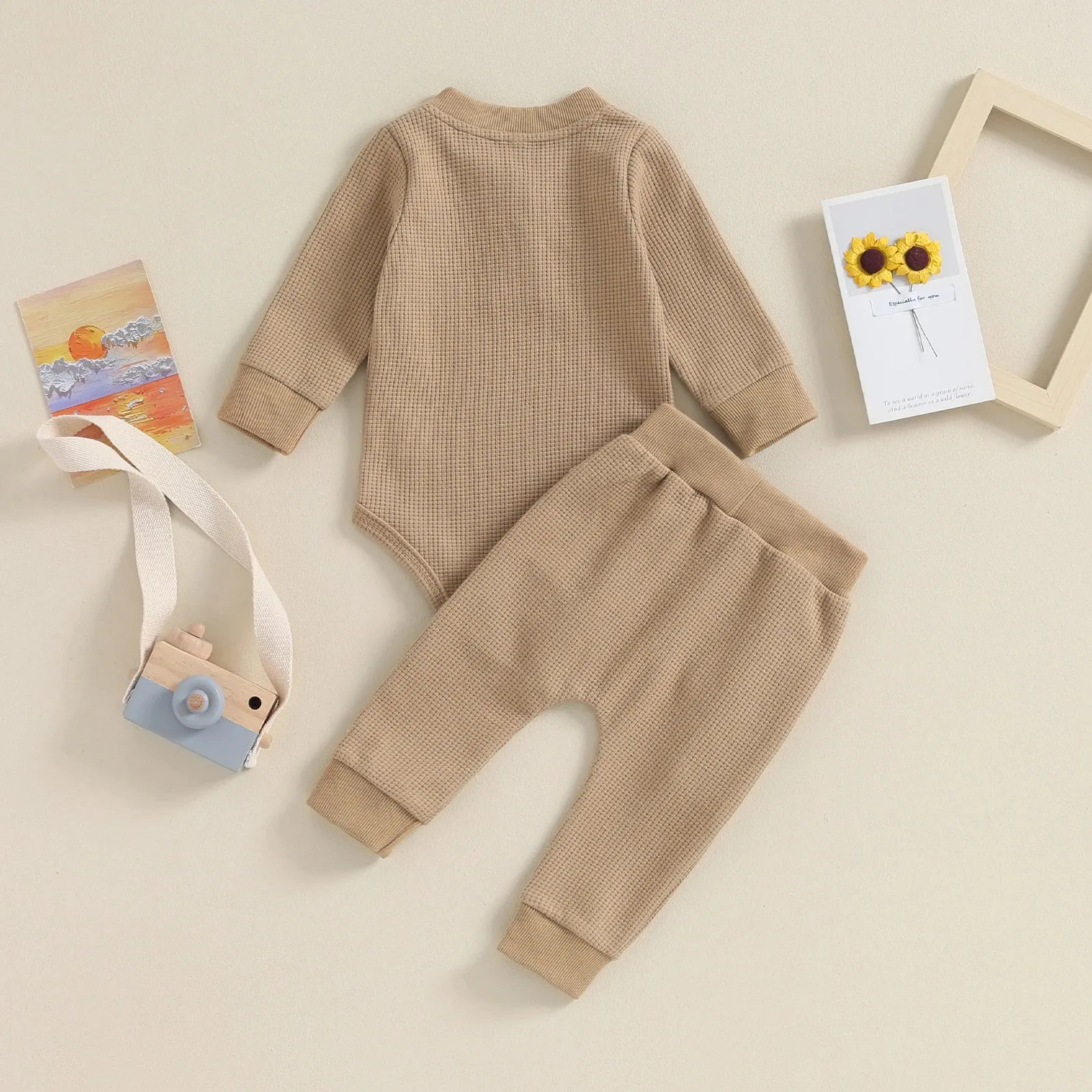 DEACON Waffle Knit Outfit