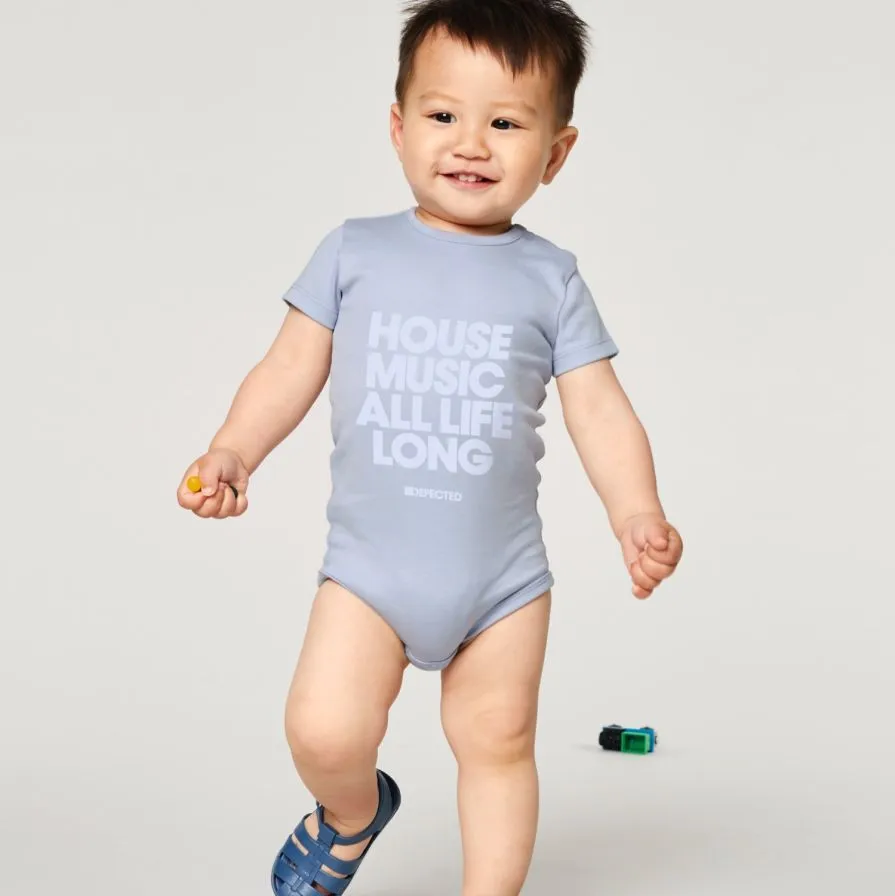 Defected House Music All Life Long Babygrow