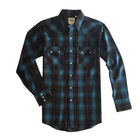 Ely Cattleman Men's Dobby Plaid Shirt