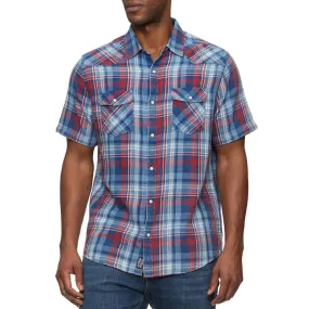 Flag & Anthem Men's Winchester Vintage Washed Plaid Snap Shirt