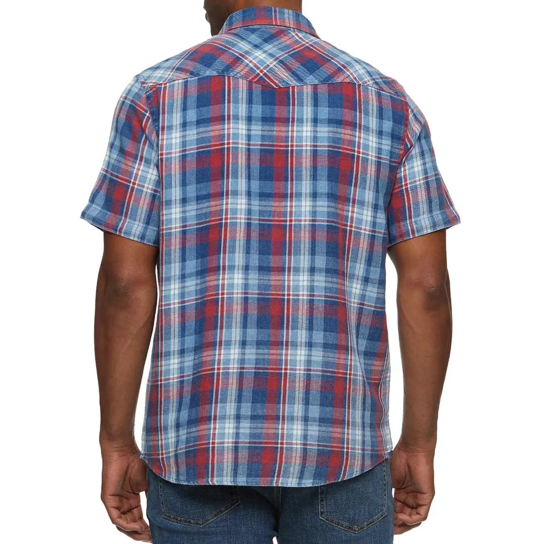 Flag & Anthem Men's Winchester Vintage Washed Plaid Snap Shirt