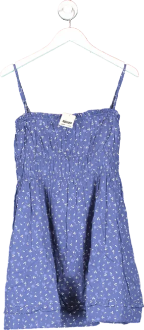 Free People Blue Gabby Mini Dress UK M