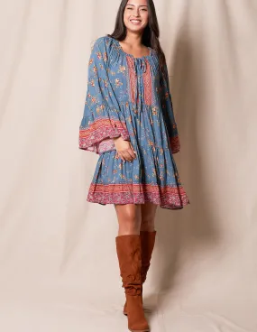 Hailee Bell Sleeve Tunic Dress - As-Is-Clearance