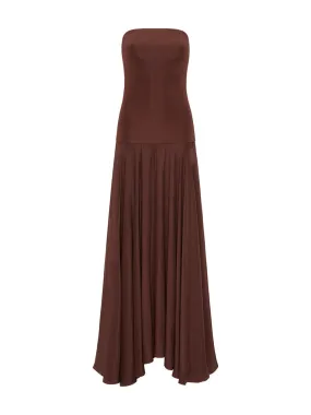 Illi Strapless Maxi Dress