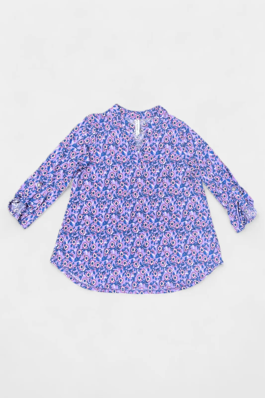 Lavender Flower Lizzy Top [NO RETURNS]