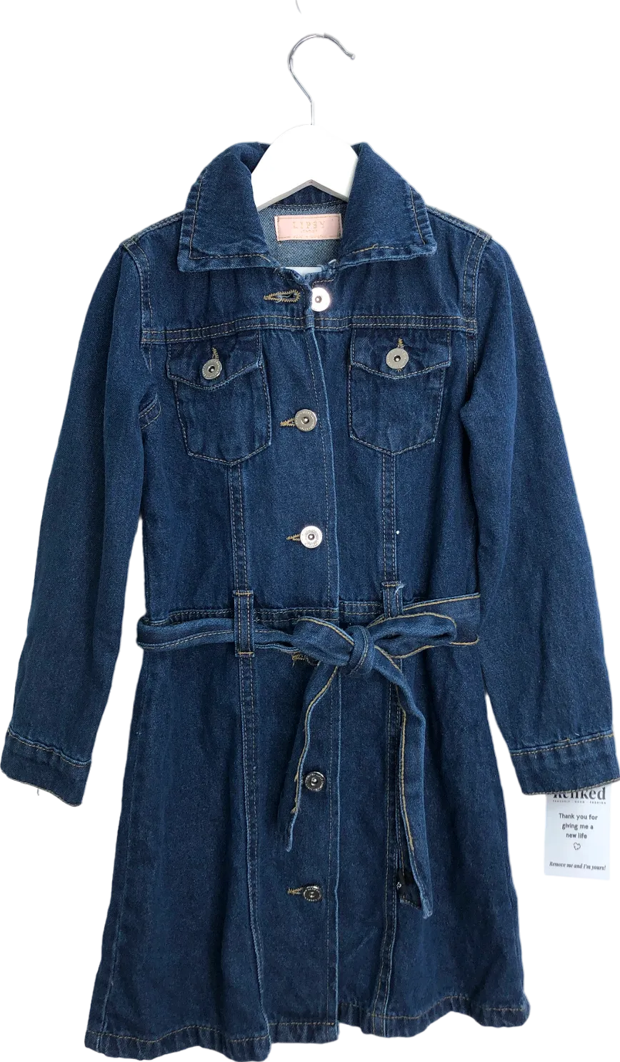 lipsy london Blue Denim Dress 3 Years