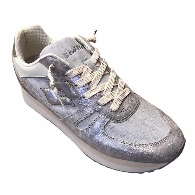 Lotto Impressions Glitter women's sneaker shoe L58252 0RC silver