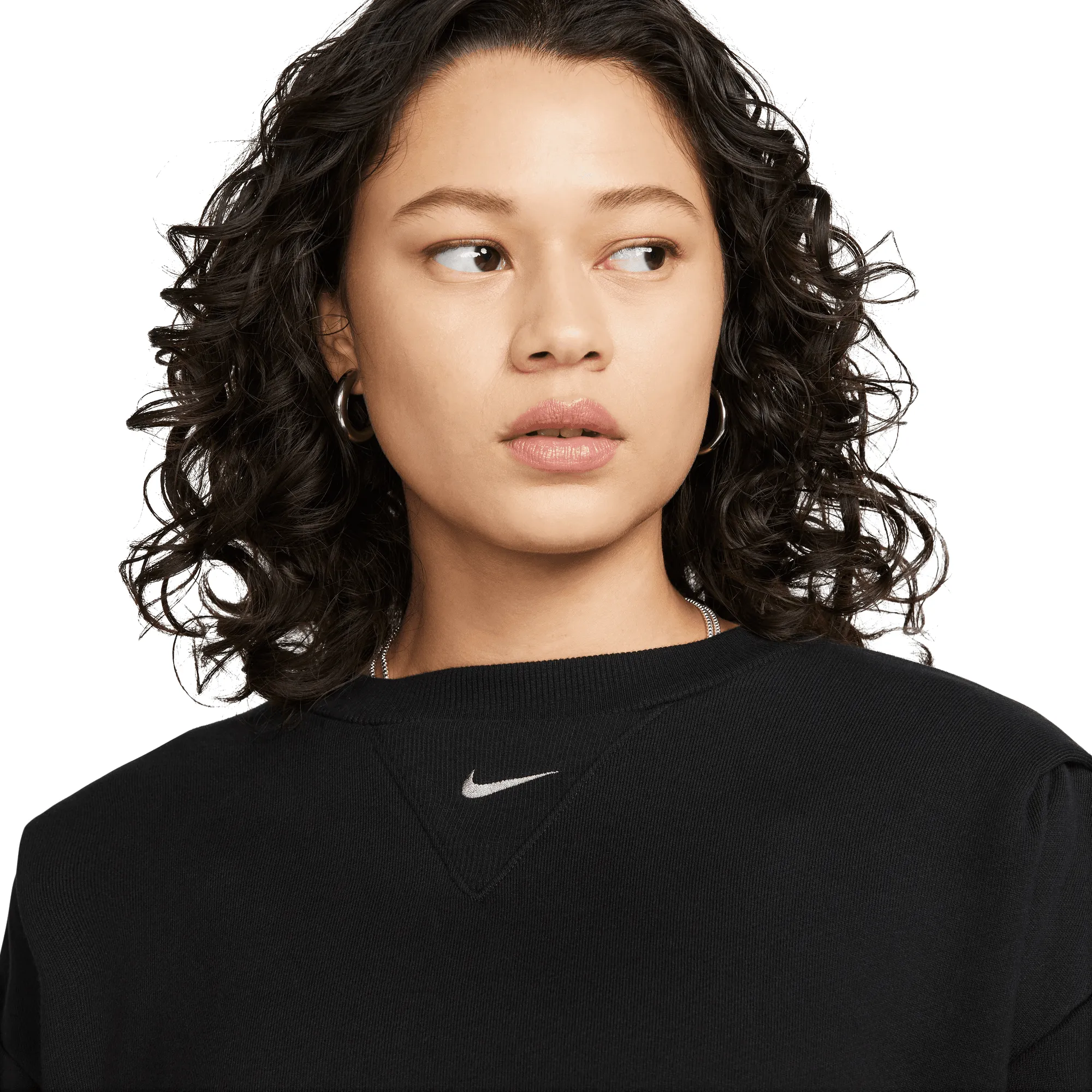 Nike Women's Modern Fleece Crew Black DV7802-010