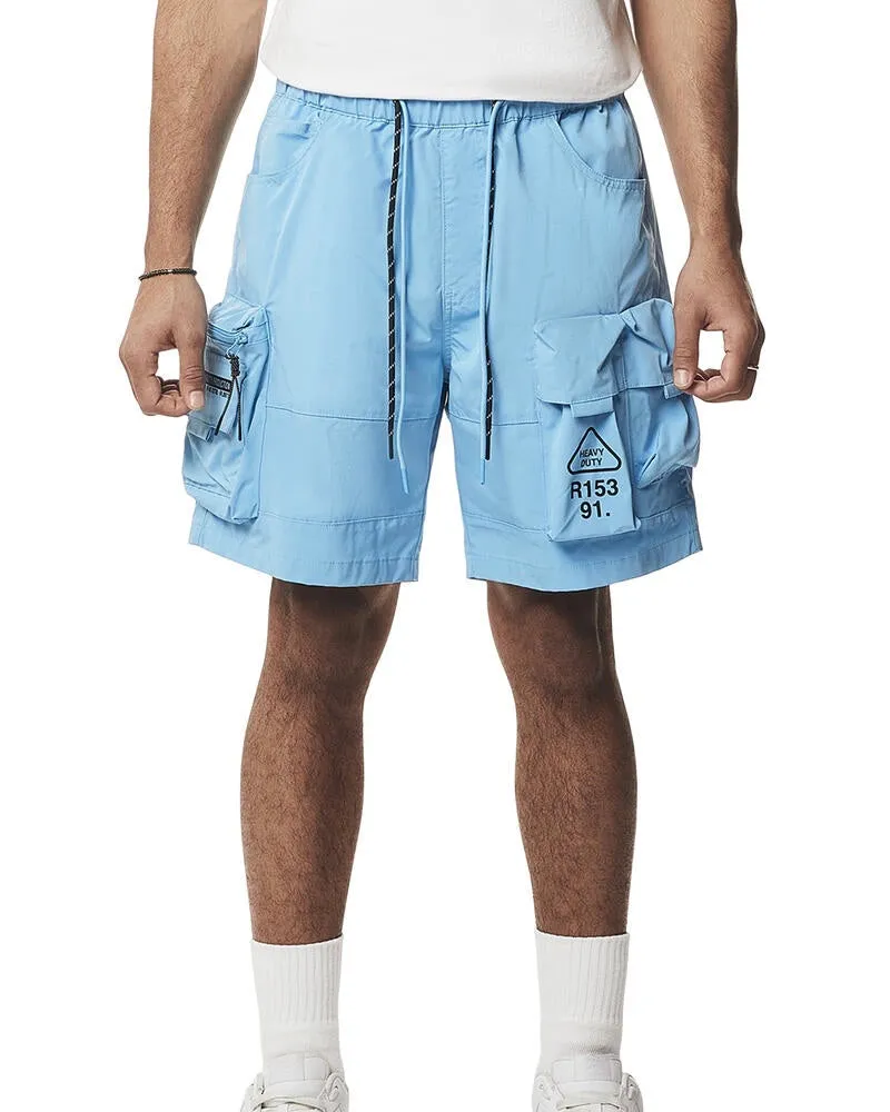 Pigmented Utility Nylon Cargo Shorts