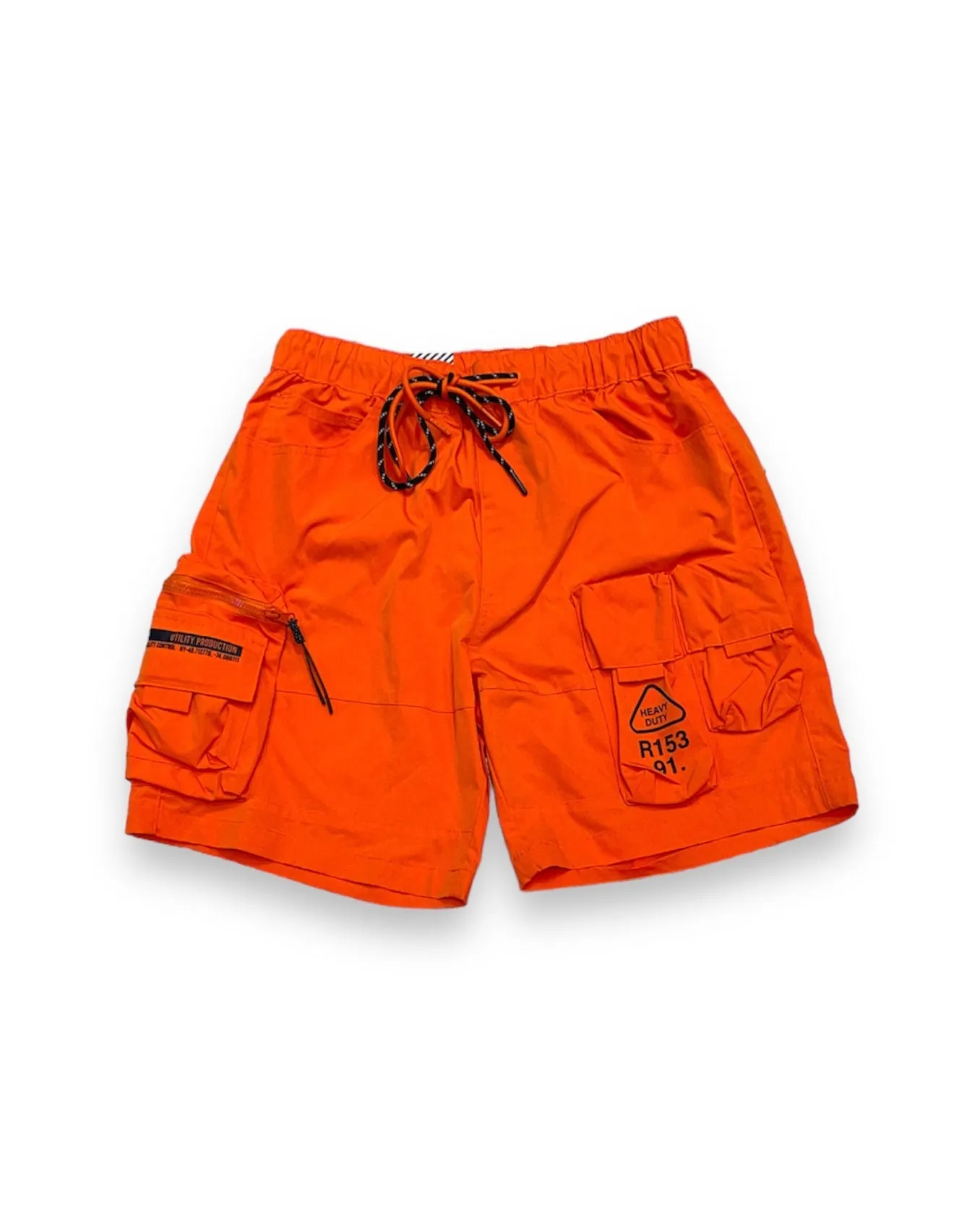 Pigmented Utility Nylon Cargo Shorts