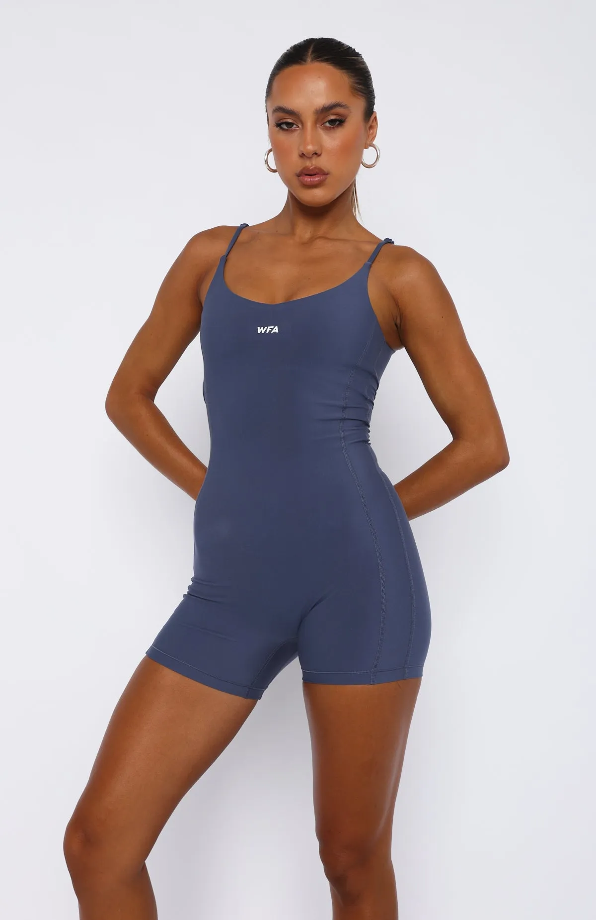 Powerful Love Playsuit Steel