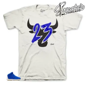 Retro 18 Blue Suede Toro Shirt