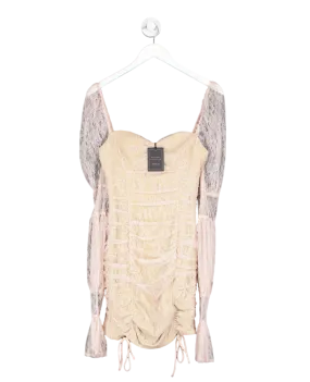 REVOLVE X Revolve Pink Lace Isadora Mini Dress BNWT UK S