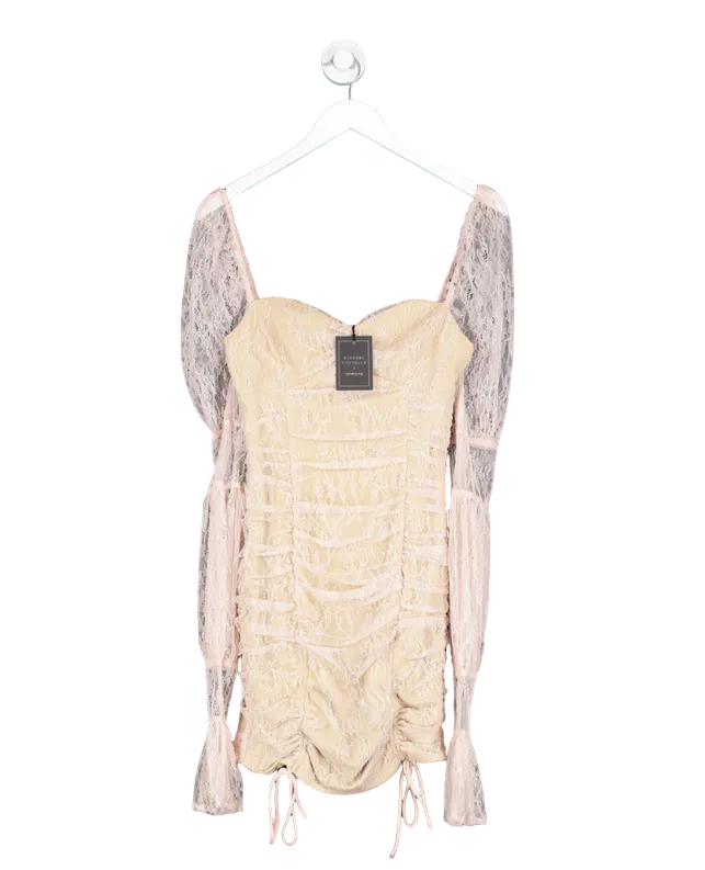 REVOLVE X Revolve Pink Lace Isadora Mini Dress BNWT UK S