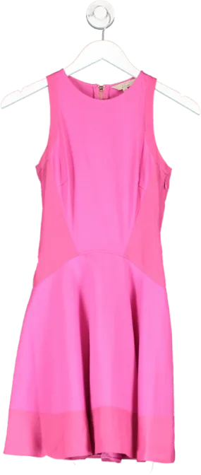 Ted Baker Pink Sleeveless Swing Dress UK S