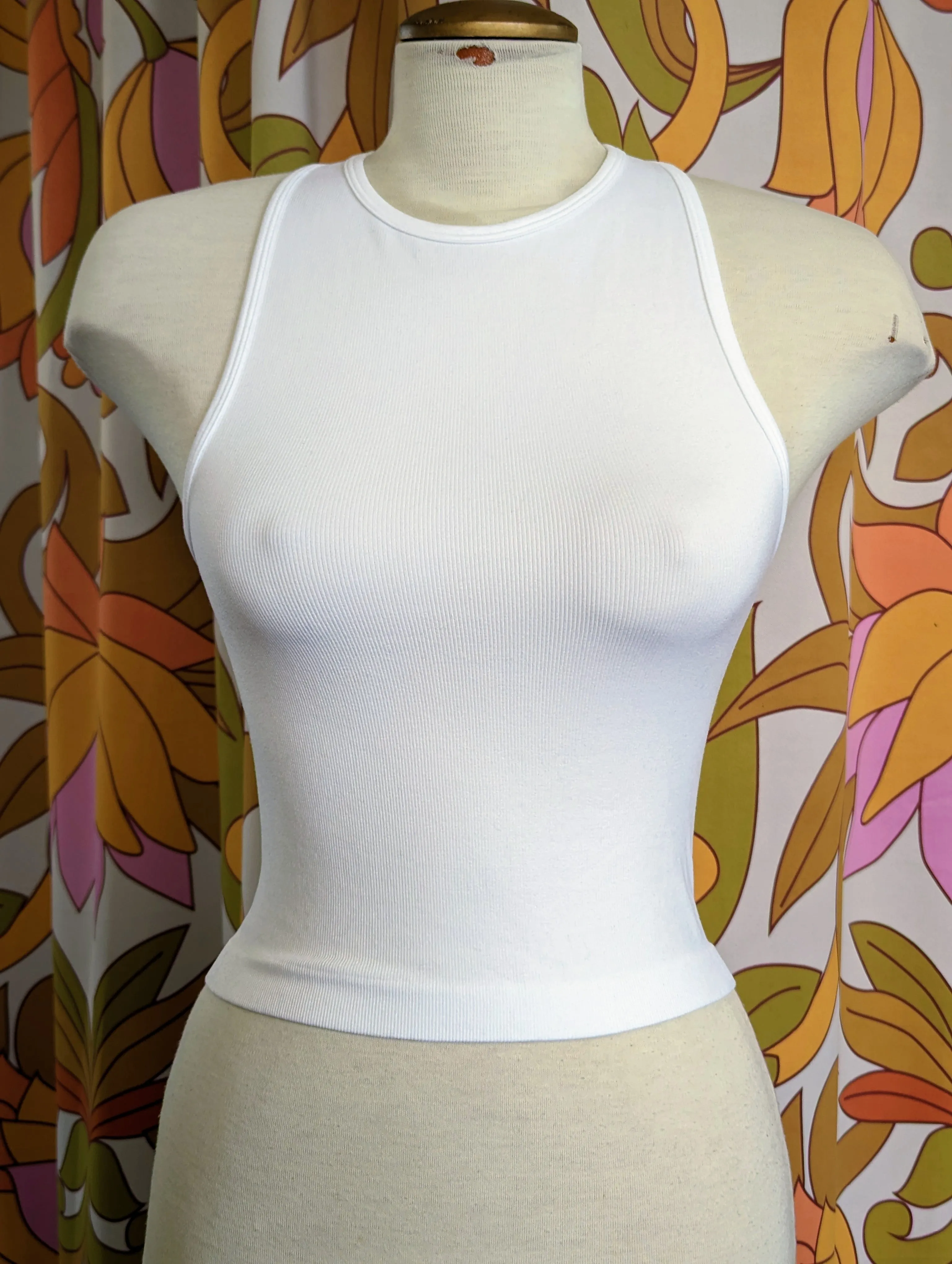 The High Neck Racerback Brami Top