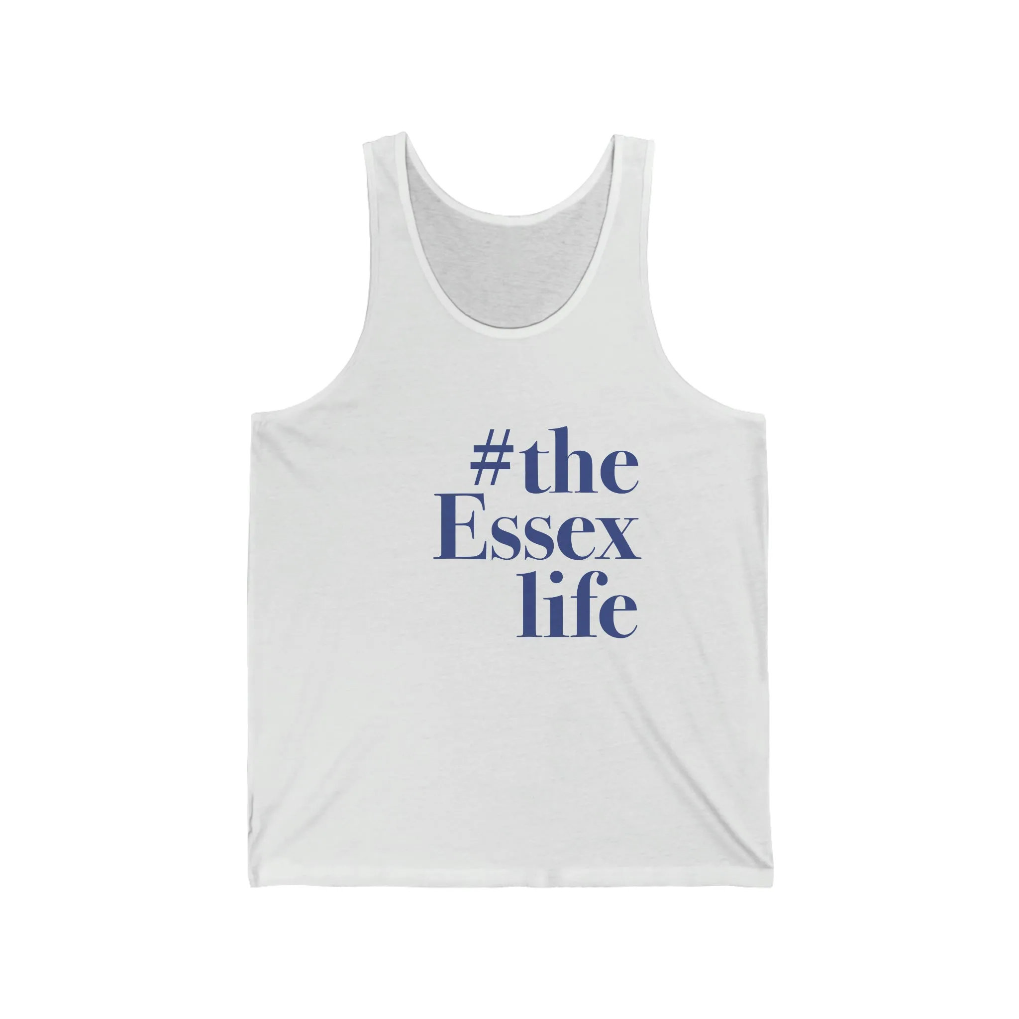 #theessexlife Unisex Jersey Tank