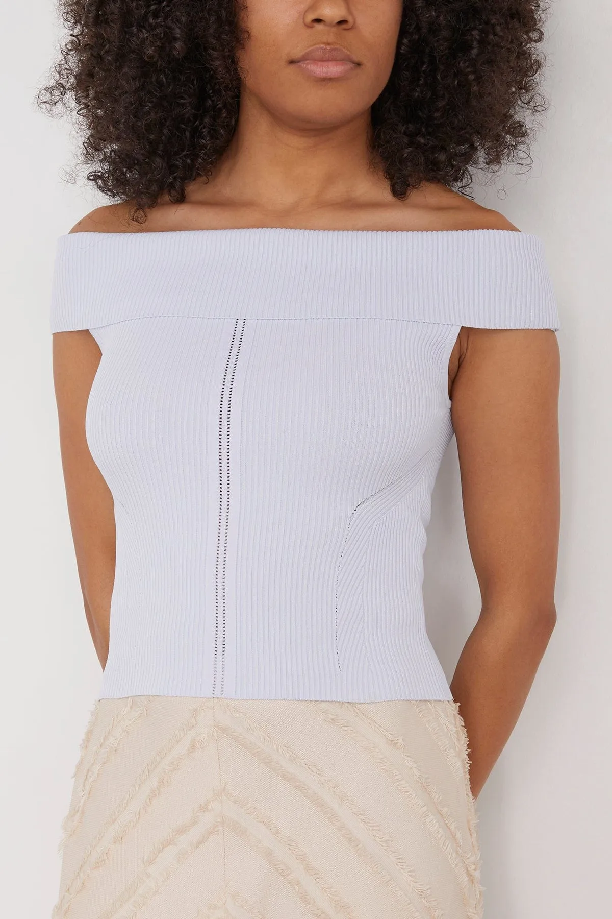 Zhuri Knit Top in Ballad Blue (TS)